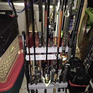 Support de canne à pêche à la <span class=keywords><strong>carpe</strong></span> pliable et portable <span class=keywords><strong>en</strong></span> ABS - Support de présentation au sol léger sans assemblage requis - Product Image 2