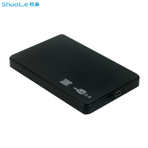 ShuoLe 2.5 Inch Sata Hard Drive Enclosure Usb 2.0 External Hdd Case For <b>2tb</b> Disk Plastic Shell - Product Image 1