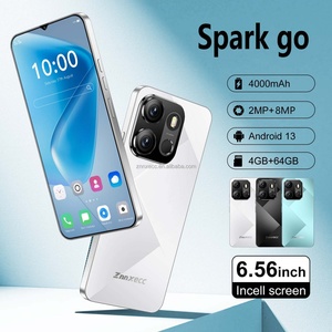 Teléfono Inteligente Spark Go 4+64GB de ZNNXECC, Edición Global con Doble SIM, Pantalla HD, en Francés, Alemán y Español, Gran Venta - Product Image 3