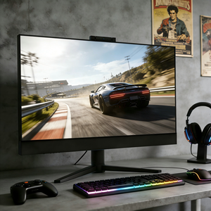 Ordinateur de jeu AIO, système barebone, ordinateur tout-en-un, PC, carte graphique AMD R5, ordinateur de bureau pour joueurs, monobloc - Product Image 1