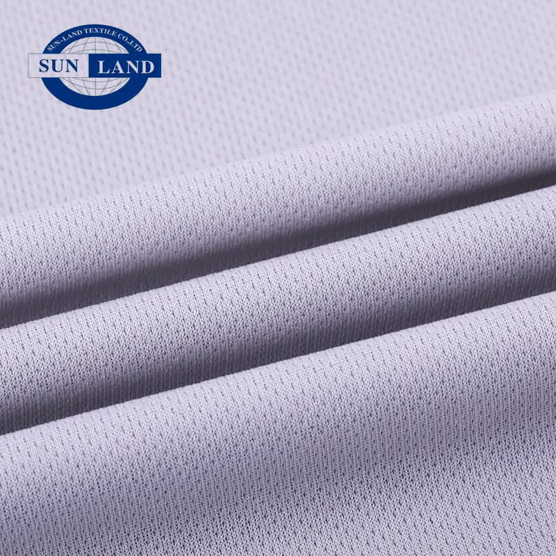 hot sale fast delivery 100% polyester silver ion anti-bacterial quick dry knitting mesh fabric