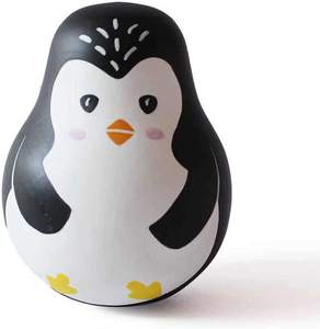 Vaso de madera de pingüino Montessori para niños y niñas, juguete de pingüino de polivinílico, regalo - Product Image 1