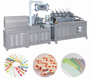 เครื่องผลิตหลอดดูดน้ำแบบใช้แล้วทิ้งเครื่องผลิตหลอดแบบย่อยสลายได้ทางชีวภาพความเร็วสูงอัตโนมัติ - Product Image 5