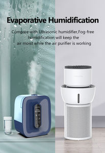 Appareil électroménager purificateur d'<span class=keywords><strong>air</strong></span> avec humidificateur à brume fraîche 2 en 1 Machine purificateur d'<span class=keywords><strong>air</strong></span> bureau chambre - Product Image 2