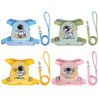 Harnais pour chien en néoprène souple avec garniture réfléchissante, réglable et respirant, pour chiens de taille moyenne à grande, équipement de promenade