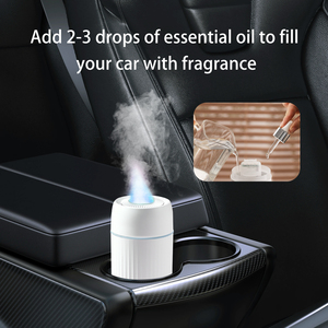 Xách tay USB độ ẩm không khí không dây máy tính để bàn 100ml độ ẩm hương thơm tinh dầu khuếch tán dẫn ánh sáng ban đêm xe hương thơm khuếch tán - Product Image 6