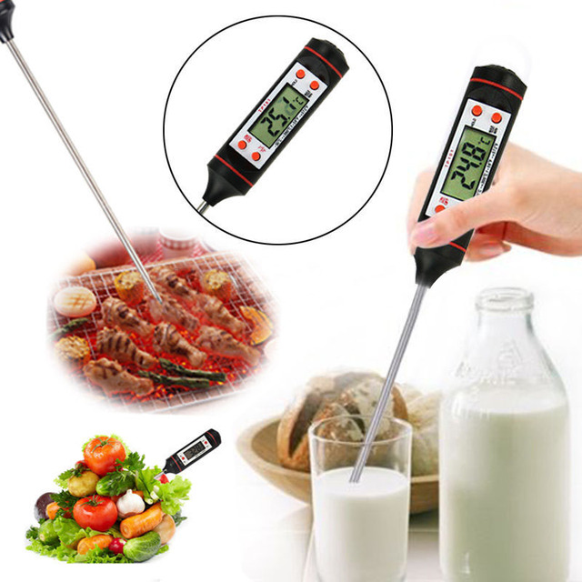 TP101 Digital Food Thermometer with Stainless Steel Probe
