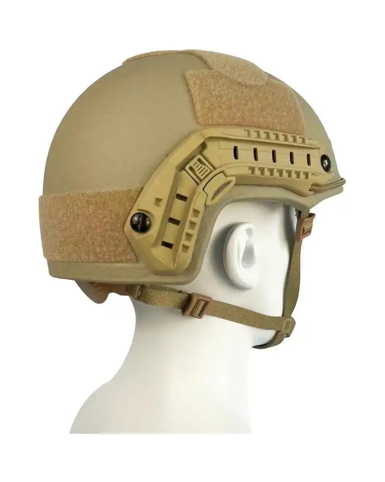 Prix usine casque tactique rapide kaki UHMWPE Fiber IIIA(.44) FAST team wendy casque casques de sécurité