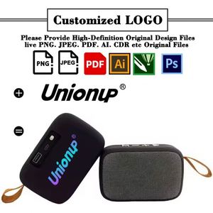 Wholesale Customized Logo Portable for Business Event Promo Gift Mobile Phone Wireless <b>Speaker</b> <b>Mini</b> - Product Image 2