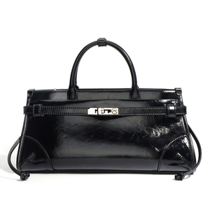 Bolso de Mano Pequeño de Cuero Genuino de Alta Calidad, Diseño de Lujo en Tendencia 2025, para Regalo de Mujer - Product Image 1