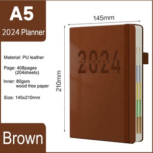 Mencetak perencana harian dan jurnal disesuaikan notebook mewah mingguan dan bulanan 2024 perencana dan jurnal - Product Image 4