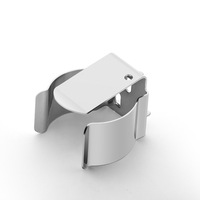 Fournitures d'usine nickelé 17-19mm batterie shrapnel conducteur batterie Clip prise pour ordinateur alimentations accessoires