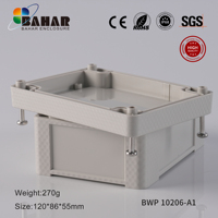 BWP 10206-A Nouvelle Arrivée Boîtier de Terminal Extérieur en Plastique ABS IP68 Boîtes de Jonction Étanches