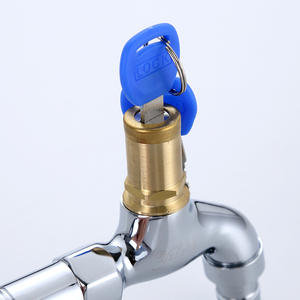 Robinets de machine à laver à eau froide de conception moderne de longueur moyenne Robinets de piscine à valve en céramique - Product Image 2