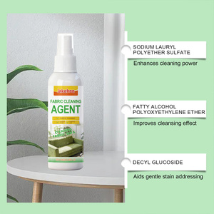 Agent nettoyant pour tissus 100 ml. Il peut nettoyer en douceur les canapés, les rideaux en <span class=keywords><strong>tissu</strong></span>, les tapis, etc. Enlève les taches des meubles en <span class=keywords><strong>tissu</strong></span>. - Product Image 2