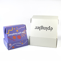 Boîte en carton ondulé certifiée FSC, durable, sur mesure, en papier recyclable, pour emballage de décoration intérieure, vente au détail et transport en vrac