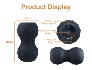 2026 nuovo Design di arachide Fascial Ball Bump bionico Prismaticsolid Texture semplice pulsante vibrazione - Product Image 4