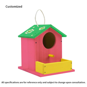 Casetta per Uccelli in Legno Fai-da-Te Personalizzabile per Decorazione Giardino Kit Casa per Uccelli in Legno per Adulti - Product Image 3