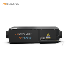 Deshumidificador de Ventilación con Recuperación de Energía por Conductos Residencial MIA 500m3/h 58L/D con Purificador de Aire con Filtro HEPA H13 para el Hogar AC110V - Product Image 2