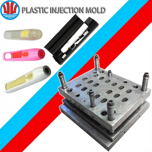 Carcasa de Plástico PP ABS, Molde Abierto, Moldeo por Inyección Secundaria, Mango de Cepillo de Dientes Eléctrico, Sistema de Inyección de Canal Frío de <span class=keywords><strong>3</strong></span>/2 Placas - Product Image 1