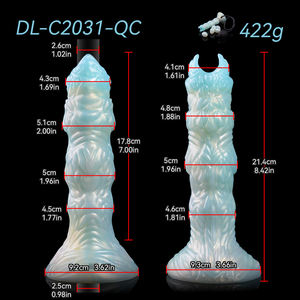 Céladon Dieu Arbre Fantasy Ovipositor Alien Gode Fantasy Créature Lay Egg Pompe À Air Masturbateur Butt Plug Adult Sex Toys En Gros - Product Image 6