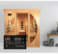 Panneau de commande de la température de la salle de sauna, contrôleur MP3-FM APP, panneau de commande, lumière infrarouge lointaine, thermostat de la salle, contrôleur de four de sauna