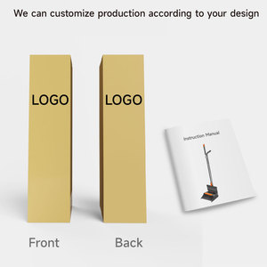 Chổi quét ngoài trời Realida, loại nặng, cán thép không gỉ, dùng được trong nhà và ngoài trời, dùng để quét sàn. - Product Image 5