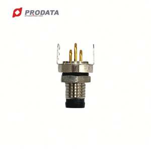 Connecteur mâle à angle droit M8 3 broches PCB Dip Solder pour les applications automobiles - Product Image 3