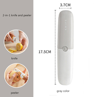 Multi Keuken Gadget 2 In 1 Fruitmes En Dunschiller