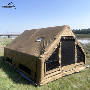 Luxe 12 ㎡   Tente de <span class=keywords><strong>camping</strong></span> 4 saisons imperméable en tissu Oxford pour le <span class=keywords><strong>camping</strong></span> et la randonnée en plein air - Product Image 6