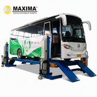 MAXIMA FC85 CE-Zertifizierte 4-64 Säulen Hydraulische Stahl-LKW-/Bus-Hebebühne 8,5T/Säulenkapazität 1850mm Max. Hubhöhe