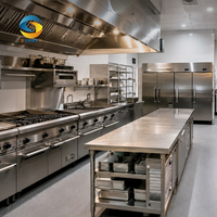 Peralatan Dapur Komersial untuk Restoran, Dapur Pusat, Peralatan Dapur Gas Lengkap, Peralatan Katering Hotel Gold
