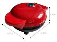 Machine à sandwichs électrique avec indicateur lumineux, Mini gaufrier à pain Portable