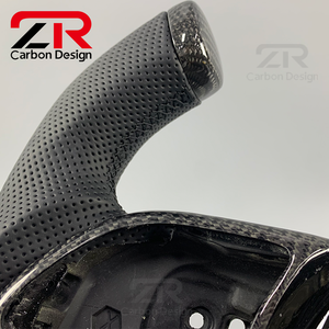 Volante Deportivo de Fibra de Carbono Estilo F1 para el Interior del Automóvil, para <span class=keywords><strong>Mercedes</strong></span> <span class=keywords><strong>Benz</strong></span> <span class=keywords><strong>CLS</strong></span> <span class=keywords><strong>AMG</strong></span> W204 C63 W212 W218 W207 W205 C E <span class=keywords><strong>CLS</strong></span> CLA-SS - Product Image 5
