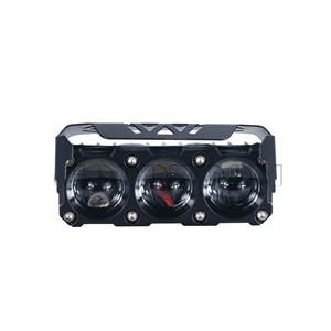 ไฟมอเตอร์ไซค์ GOODZOOM สีเหลืองและสีขาวแบบสองสี ไฟ LED เลนส์ 12V ไฟสปอตไลท์ ไฟหน้าขนาดเล็กสำหรับ<span class=keywords><strong>รถ</strong></span>ยนต์ - Product Image 4