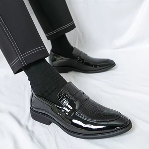 Nouveauté 2025 Chaussures Oxford pour Homme de Luxe en Cuir de Vachette de Créateur, Style Business Décontracté, à Lacets, Imperméables, Antidérapantes, Respirantes et Légères - Product Image 4