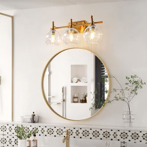 2/3 Lamps Modern Design Crystal <b>Bathroom</b> <b>Vanity</b> <b>Lighting</b> Fixture For Hotel Living Room Home Luxury Indoor Wall Lamp - Product Image 3