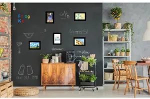 Magnetic Wall Sticker Blackboard For Kids Writing And Teaching Self-Adhesive School Blackboard