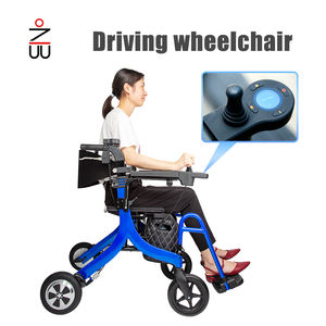 4 Ruedas <span class=keywords><strong>Rollator</strong></span> Walker Eléctrico Aluminio Elektrisch <span class=keywords><strong>China</strong></span> - Product Image 3
