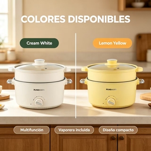 Cuisinière électrique multifonctionnelle 3L avec 800W et 220V, idéale pour la maison et les dortoirs. Logo personnalisé et services OEM offerts. - Product Image 3