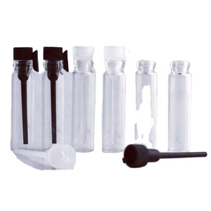 Cosmetic Packaging 0.5ml 1ml Glass <b>Perfume</b> Transparent <b>Sample</b> <b>Bottle</b> Amber Mini Glass Vial - Product Image 6