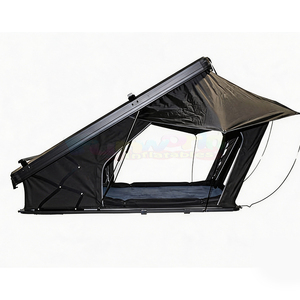 Carpa de techo rígida para acampar, carpa de techo de lujo con camuflaje, para las cuatro estaciones, con capacidad para 5 personas, plegable lateralmente. - Product Image 5