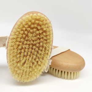 <span class=keywords><strong>Spazzola</strong></span> esfoliante per il corpo con spazzolatura a secco con setole naturali morbide <span class=keywords><strong>e</strong></span> rigide per <span class=keywords><strong>Cellulite</strong></span> <span class=keywords><strong>e</strong></span> linfatico per il massaggio - Product Image 6