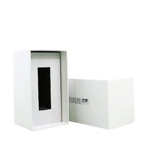 Mini caja de papel para estampado de pestañas, papel de aluminio dorado de buena calidad, color blanco - Product Image 5