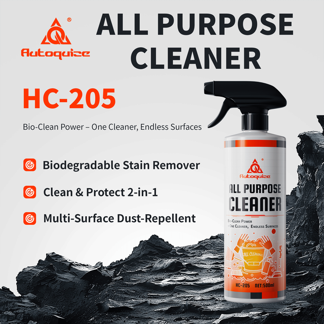 Streak-Free All Purpose Cleaner Spray 500ML Fast Cleaning Multi-Surface Protection Auto Interior Shine Kitchen
