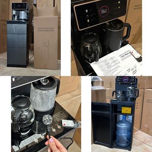 Smart Tea Bar Machine Refrigeration Automatic Water Dispenser Vertical Dual Use Bottom Loading Tank - Product Image 3