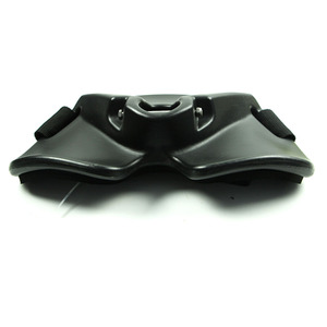 de plástico ABS de la tela de oxford de pesca luchando cinturón peche mer ajustable caña de pescar soporte vientre cinturón - Product Image 3
