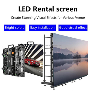 شاشة <span class=keywords><strong>LED</strong></span> مرنة P2.6 P2.9 P3.91 للاستخدام الخارجي، شاشة <span class=keywords><strong>LED</strong></span> 4م×3م للإيجار، لوحة فيديو داخلية، شاشة متحركة - Product Image 4