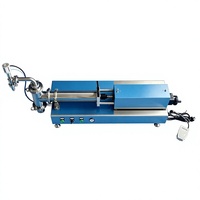 Machine de remplissage de liquides semi-automatique à tête unique de précision, en acier inoxydable 304, pour l'industrie alimentaire et chimique