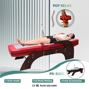 Pop Relax Spa Salon sağlık omurga çekiş ağrı rahatlatmak fizik tedavi sıcak termal rulo kızılötesi ısıtma yeşim masaj yatağı - Product Image 3